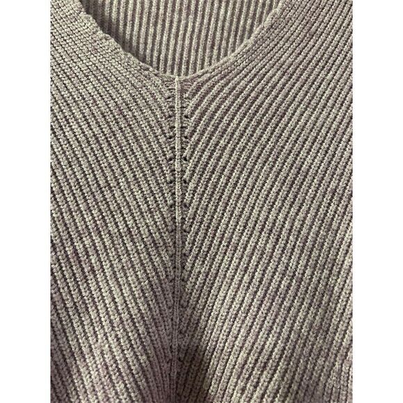 Moth by Anthropologie Women's V-Neck Tie-Front Sweater Purple Size S - Picture 4 of 9